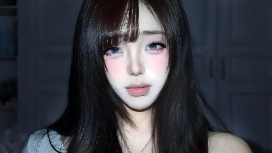 4k人物壁纸 - 对视 - 少女 - 氛围感「哲风壁纸」