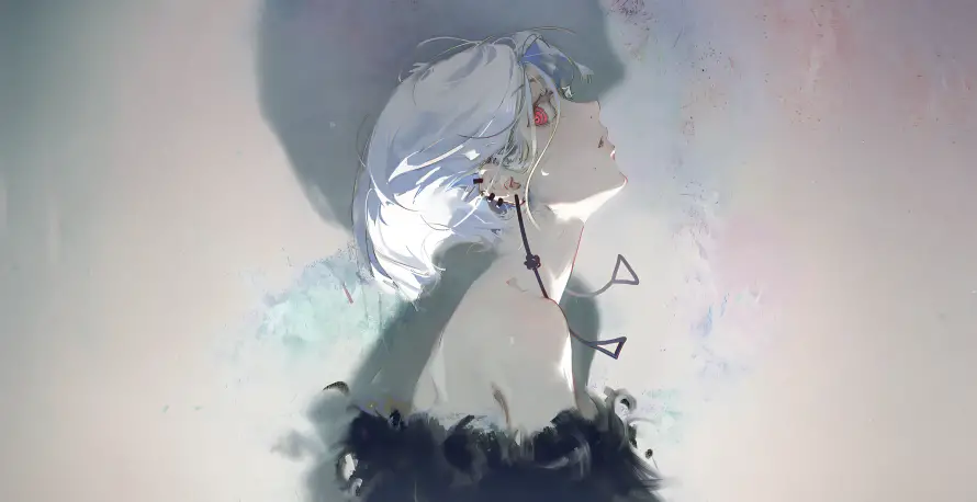 4k动漫壁纸 - 少女 - 背景 - 梦幻形象「哲风壁纸」