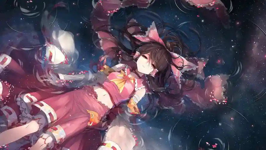 2k壁纸引擎壁纸-星空元素与梦幻场景-二次元角色「哲风壁纸」