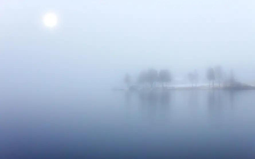 4k朦胧壁纸 - 湖泊 - 雾景 - 静谧「哲风壁纸」 4k朦胧壁纸 - 湖泊 - 雾景 - 静谧「哲风壁纸」