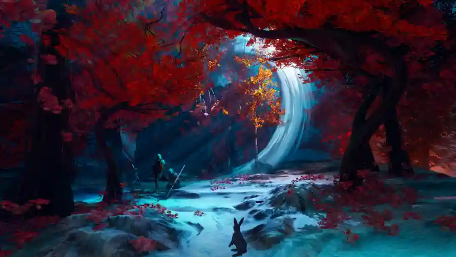 4k4K壁纸-奇幻场景和森林-壁纸推荐「哲风壁纸」
