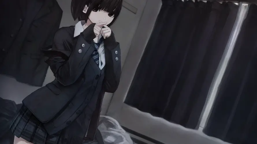 4kjk壁纸 - 二次元 - jk制服 - 动漫壁纸「哲风壁纸」