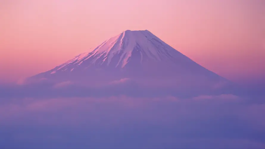 4k风景壁纸 - 富士山 - 梦幻背景 - 绝美风光「哲风壁纸」