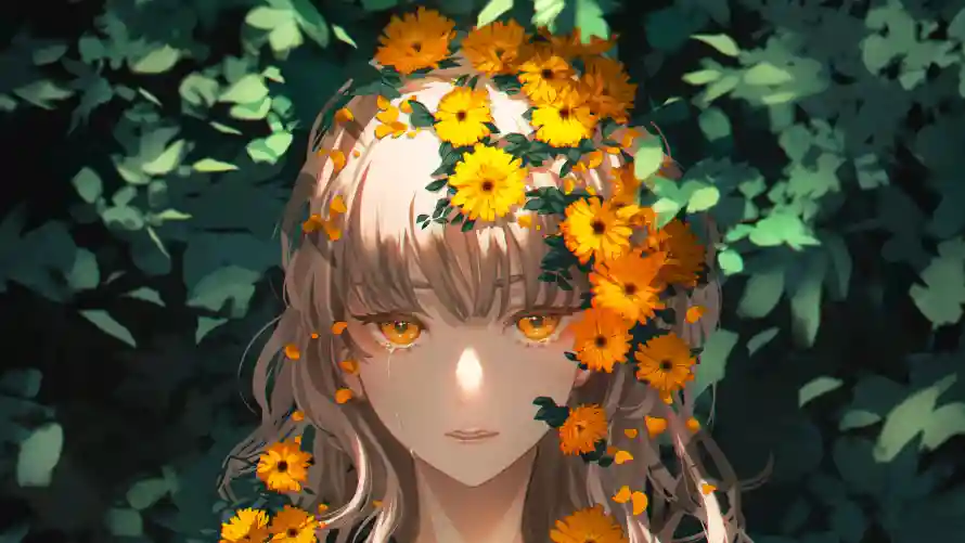 4k动漫壁纸 - 少女 - 梦幻 - 繁花「哲风壁纸」 4k动漫壁纸 - 少女 - 梦幻 - 繁花「哲风壁纸」