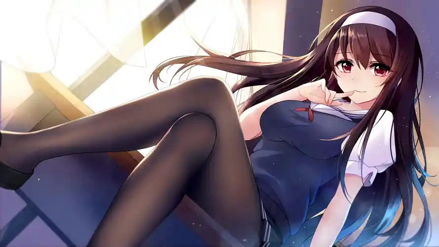 4k动漫壁纸-二次元与jk-jk少女热门的壁纸「哲风壁纸」