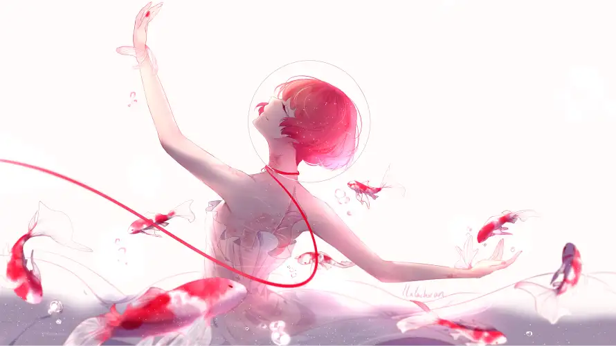 4k动漫壁纸 - 少女 - 梦幻 - 灵动「哲风壁纸」 4k动漫壁纸 - 少女 - 梦幻 - 灵动「哲风壁纸」