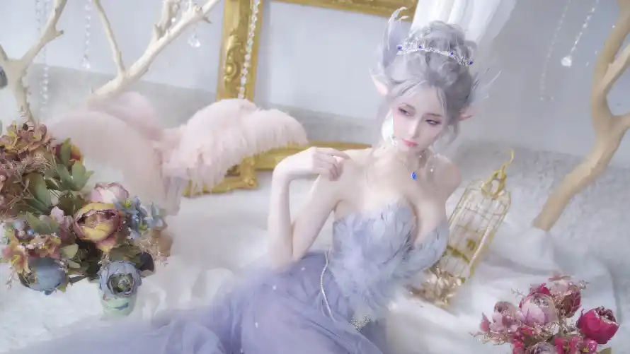 4k壁纸壁纸-仙子装扮与美女-唯美服饰壁纸分享「哲风壁纸」