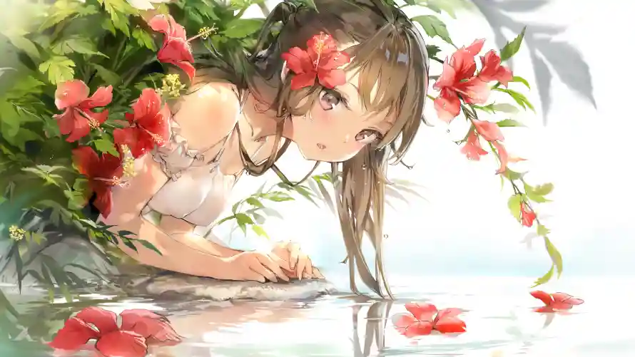 4k动漫壁纸-动漫壁纸与少女-唯美场景免费下载「哲风壁纸」