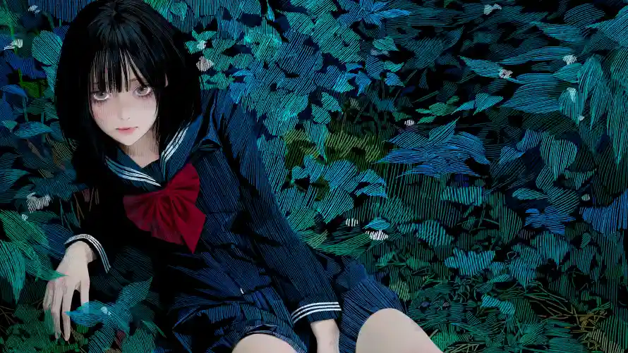 4k动漫壁纸-jk制服与jk-jk少女热门的壁纸「哲风壁纸」