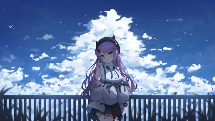 4k动漫壁纸 - 少女 - 动漫壁纸 - 动漫角色「哲风壁纸」
