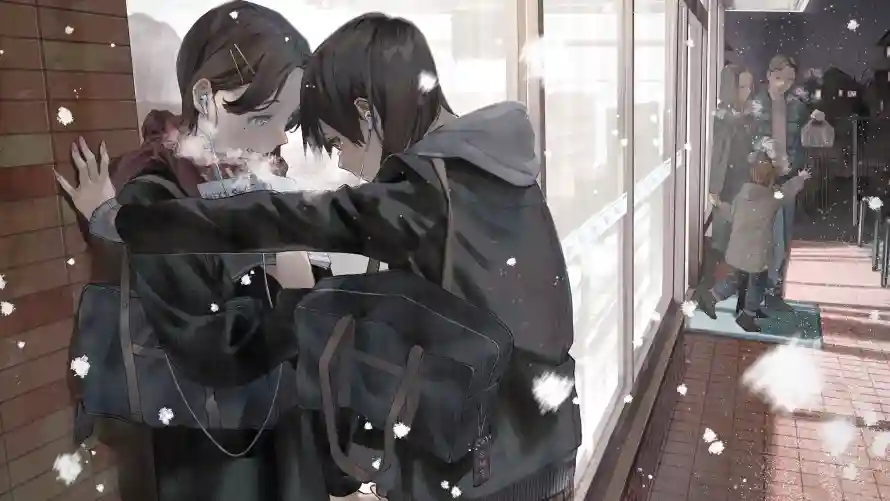4k动漫壁纸 - 少女 - 动漫壁纸 - 拥抱画面「哲风壁纸」 4k动漫壁纸 - 少女 - 动漫壁纸 - 拥抱画面「哲风壁纸」