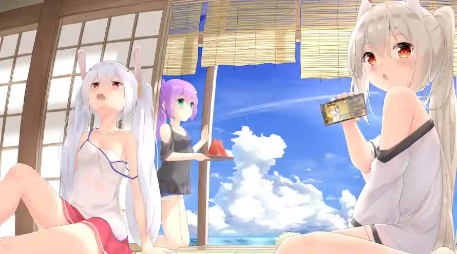4k动漫壁纸 - 少女 - 清新 - 背景「哲风壁纸」