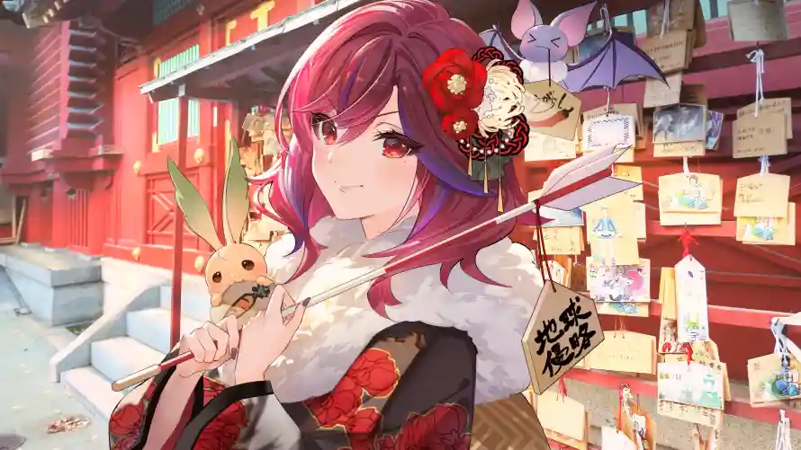 4k动漫壁纸 - 和风 - 少女 - 精美「哲风壁纸」