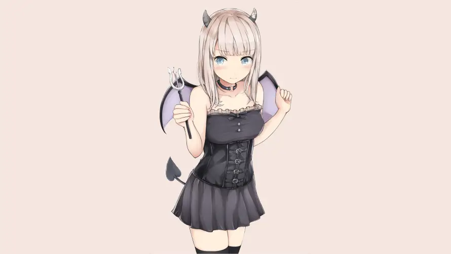 4k少女壁纸-二次元壁纸和恶魔-动漫壁纸免费下载「哲风壁纸」