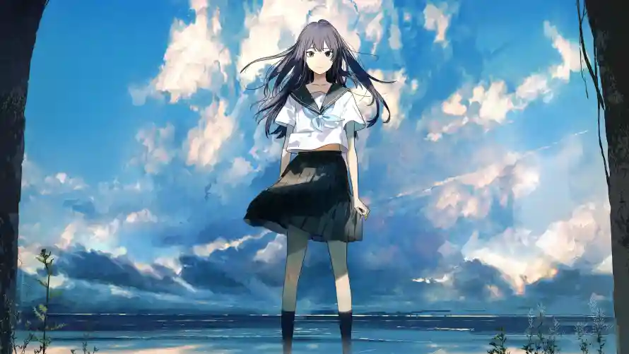 4k动漫壁纸 - 少女 - 动漫壁纸 - 动漫角色「哲风壁纸」