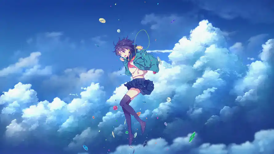 4k动漫壁纸 - 少女 - 二次元 - 云端少女「哲风壁纸」 4k动漫壁纸 - 少女 - 二次元 - 云端少女「哲风壁纸」