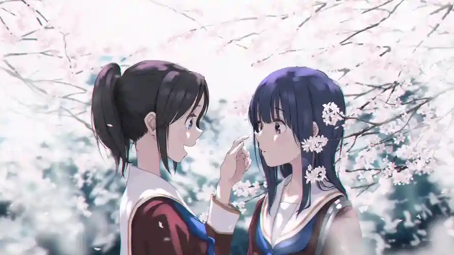 4k动漫壁纸 - 少女 - 背景 - 雪景「哲风壁纸」 4k动漫壁纸 - 少女 - 背景 - 雪景「哲风壁纸」