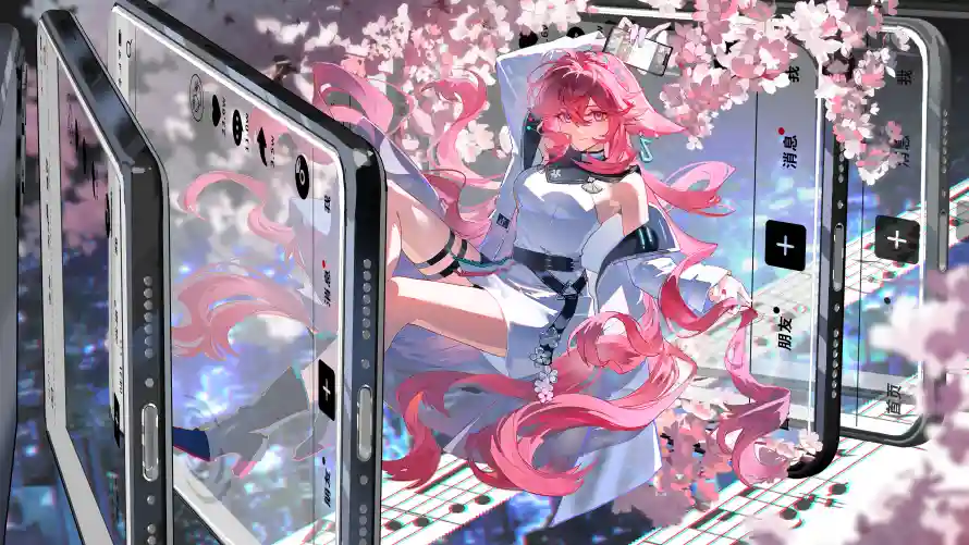 4k少女壁纸 - 手机 - 动漫壁纸 - 动漫少女「哲风壁纸」