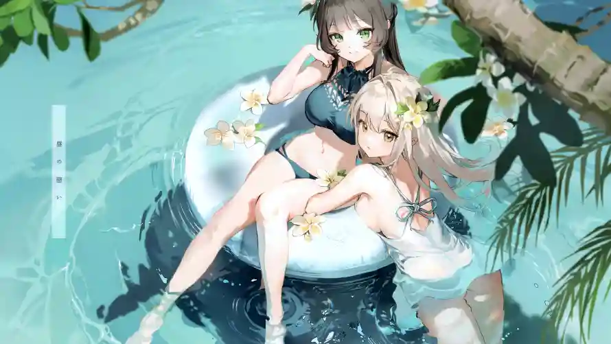 5k动漫壁纸-美少女和双生-动漫壁纸壁纸分享「哲风壁纸」