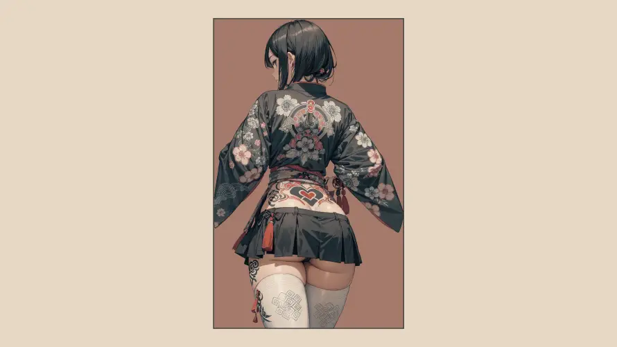 4k动漫壁纸-二次元和和服-人物形象免费下载「哲风壁纸」