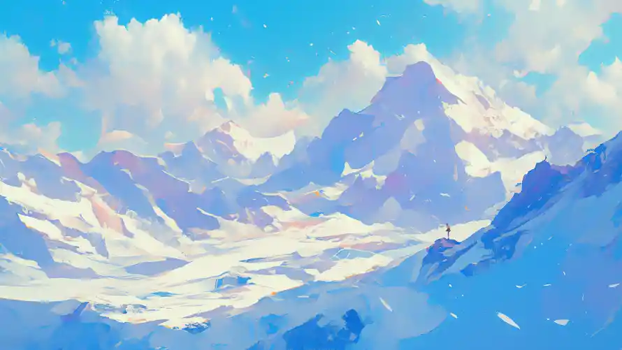4kAI壁纸 - 梦幻 - 绝美 - 雪山「哲风壁纸」 4kAI壁纸 - 梦幻 - 绝美 - 雪山「哲风壁纸」