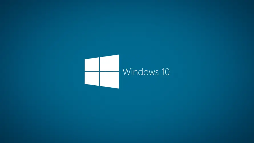 2k系统徽标壁纸-经典画面与蓝色背景-win10「哲风壁纸」