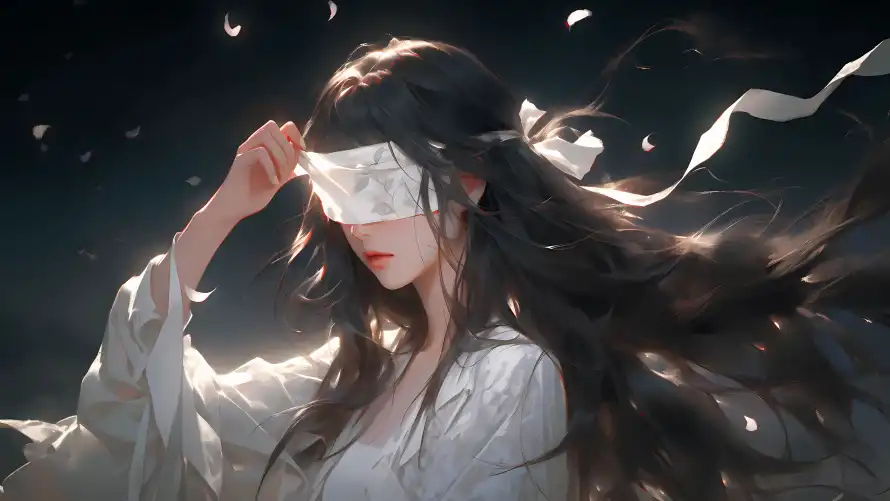 4kAI壁纸 - 眼罩 - 美女 - AI美女「哲风壁纸」 4kAI壁纸 - 眼罩 - 美女 - AI美女「哲风壁纸」