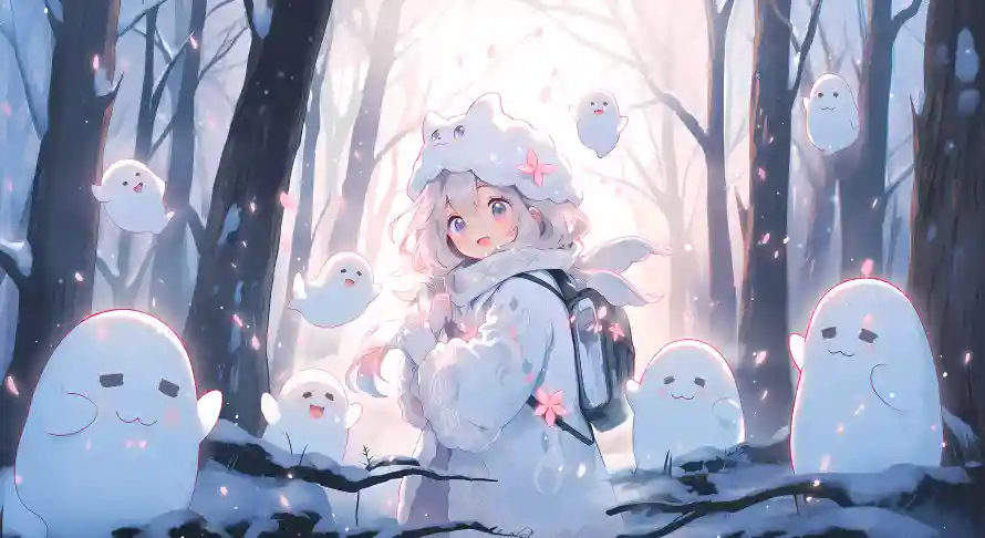 4k动漫壁纸-动漫少女和少女-Wallpaper「哲风壁纸」