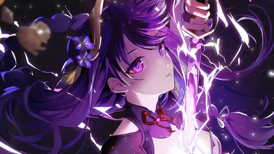 4k少女壁纸-动漫角色与雷神-少女雷神热门的壁纸「哲风壁纸」