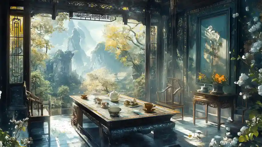 4kAI壁纸-中式元素 - 动漫-动漫壁纸热门的壁纸「哲风壁纸」