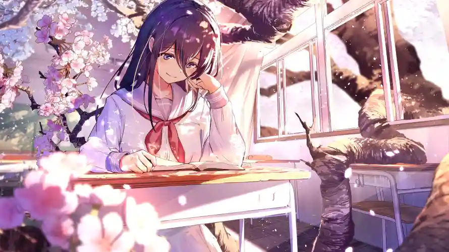4k动漫壁纸-二次元 - jk-jk少女壁纸分享「哲风壁纸」