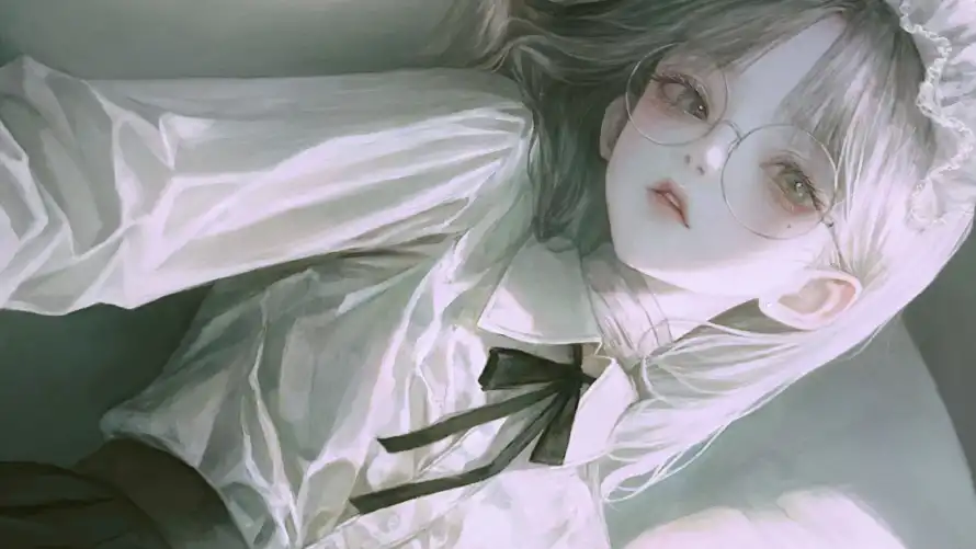4k少女壁纸 - 眼镜 - 唯美风格 - 少女形象「哲风壁纸」 4k少女壁纸 - 眼镜 - 唯美风格 - 少女形象「哲风壁纸」