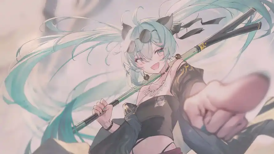 4k初音壁纸 - 动漫 - 炫酷 - 二次元「哲风壁纸」