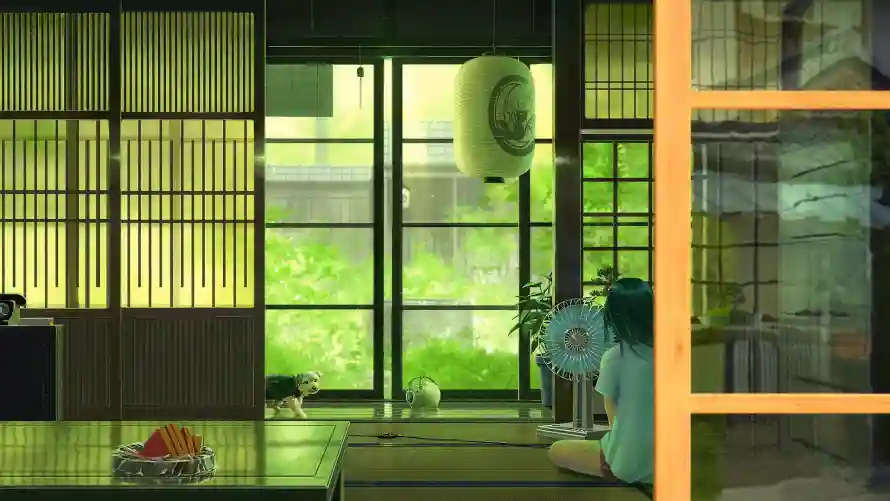 4k夏天中午壁纸 - 夏天壁纸 - 室内景致 - 日式房间「哲风壁纸」 4k夏天中午壁纸 - 夏天壁纸 - 室内景致 - 日式房间「哲风壁纸」