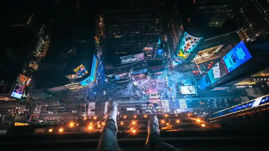 4k城市壁纸 - 风景 - 城市夜景 - 未来风景「哲风壁纸」