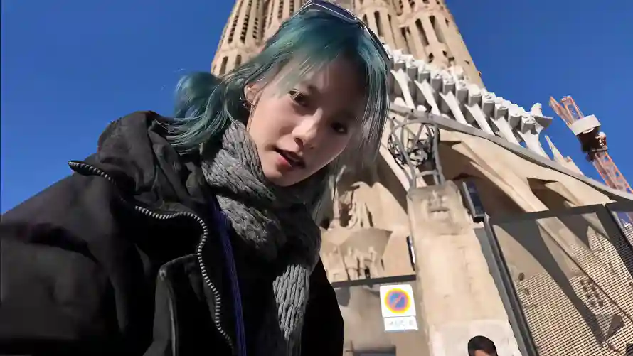 3k个性壁纸-李庚希与旅游-巴塞罗那壁纸分享「哲风壁纸」