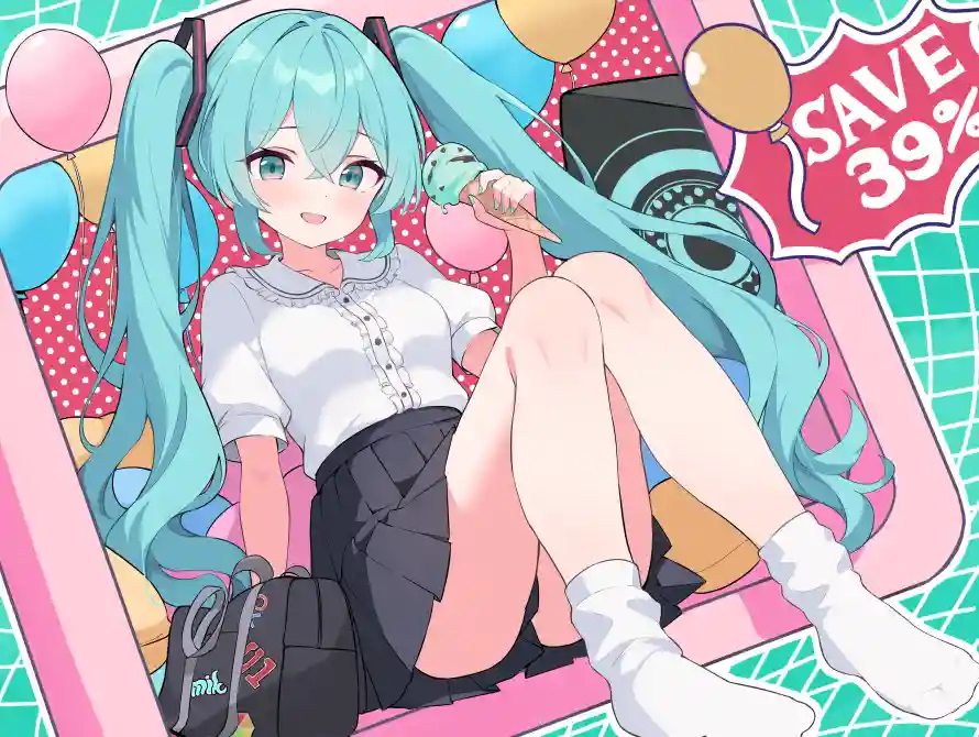 4k初音壁纸-二次元 - 初音未来-动漫角色「哲风壁纸」