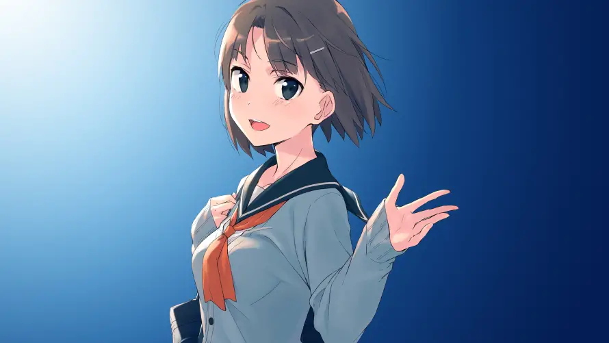4k动漫壁纸-二次元 - 水手服-动漫少女免费下载「哲风壁纸」