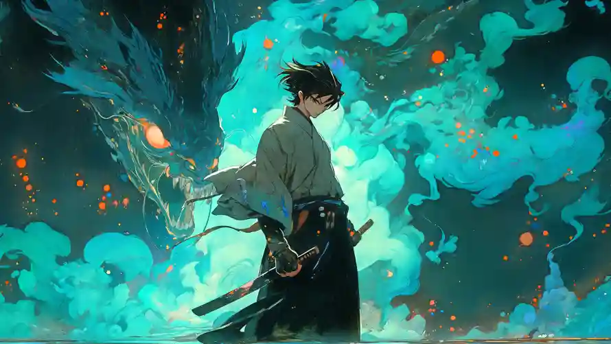 4k剑客壁纸-剑士插画壁纸和动漫-剑客动漫热门的壁纸「哲风壁纸」