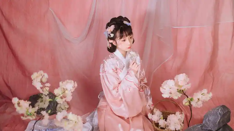 4k古风壁纸 - 布景 - 汉服 - 粉色「哲风壁纸」 4k古风壁纸 - 布景 - 汉服 - 粉色「哲风壁纸」