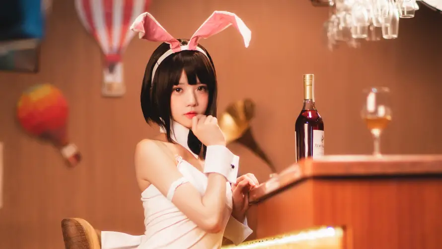 4k兔耳壁纸 - 吧台 - 少女 - 萌系「哲风壁纸」 4k兔耳壁纸 - 吧台 - 少女 - 萌系「哲风壁纸」