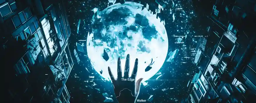 5k场景壁纸-破碎月亮 - 夜景-科幻场景壁纸推荐「哲风壁纸」