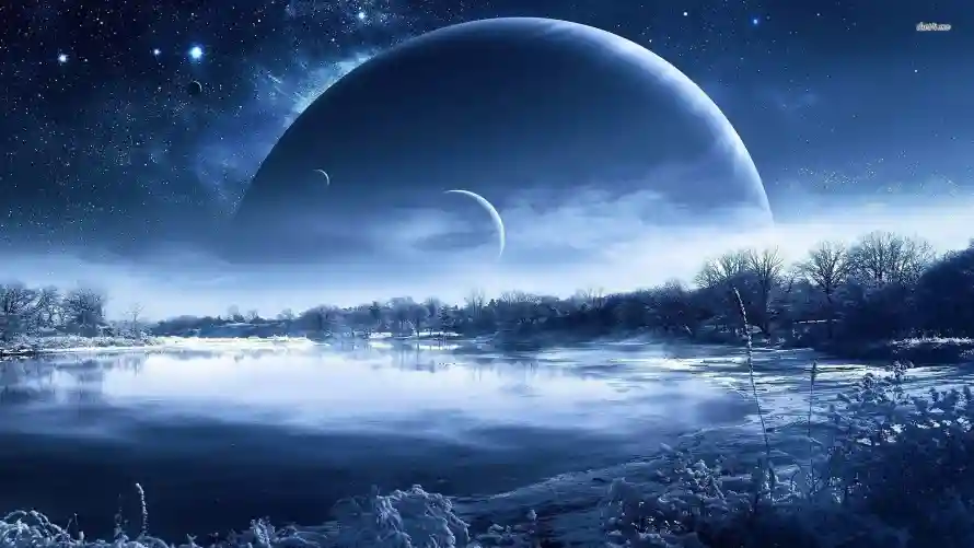 4k倒影壁纸 - 夜空 - 星球 - 星空「哲风壁纸」 4k倒影壁纸 - 夜空 - 星球 - 星空「哲风壁纸」