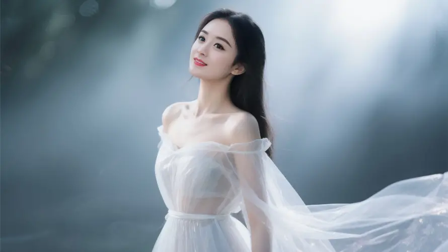 4k朦胧壁纸 - 美女 - 赵老师 - 美女写真「哲风壁纸」