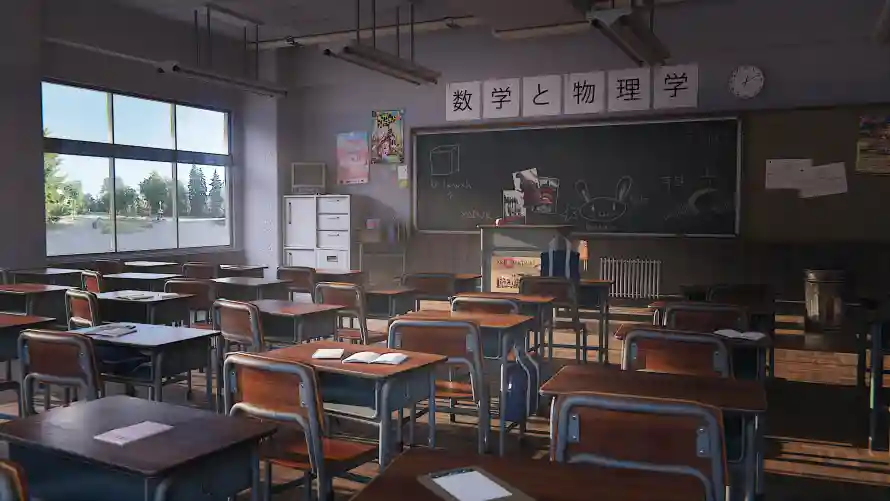 4k教室壁纸-学习背景壁纸和日系-教室布置热门的壁纸「哲风壁纸」