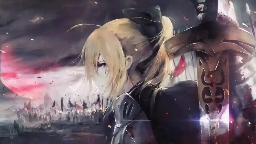4k二次元壁纸 - Fate - 剑士插画 - 圣杯战争「哲风壁纸」 4k二次元壁纸 - Fate - 剑士插画 - 圣杯战争「哲风壁纸」