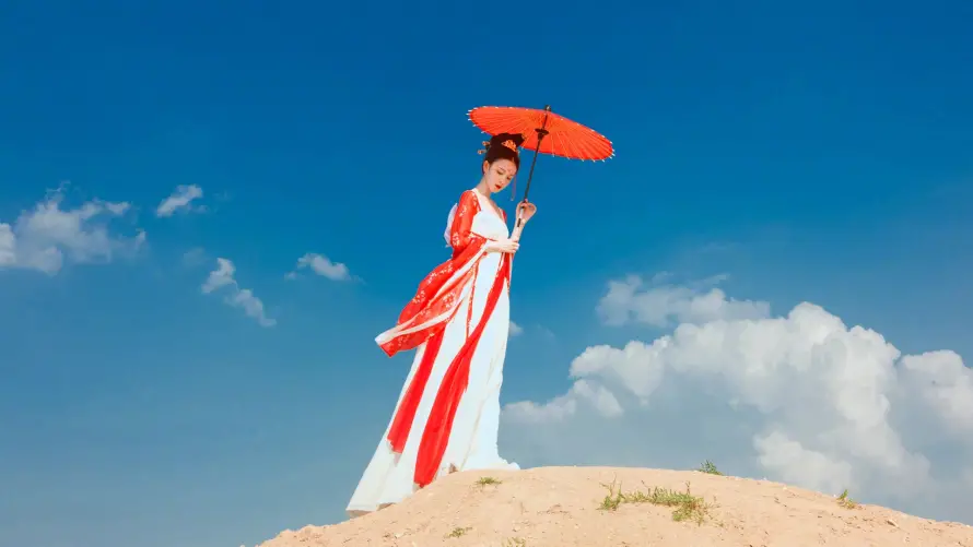 2k古风壁纸-古装服饰和美女-古风美女热门的壁纸「哲风壁纸」