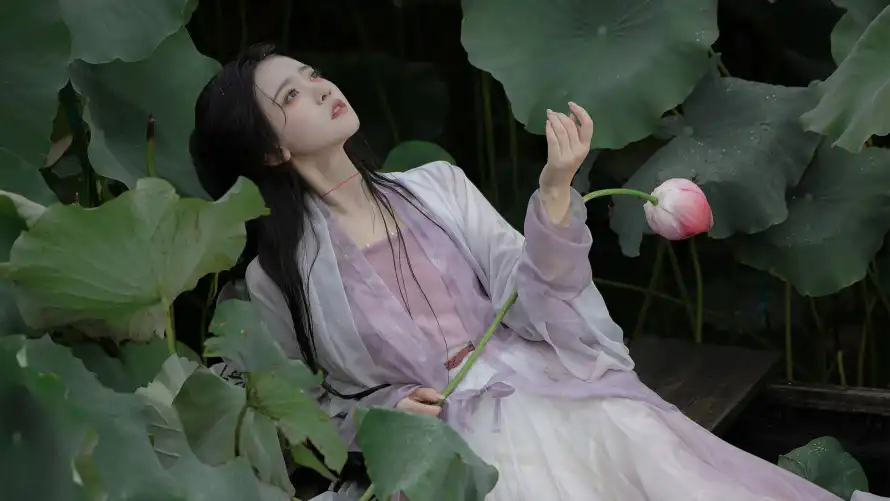 4k美女壁纸-东方美学与艺术-中式摄影免费下载「哲风壁纸」