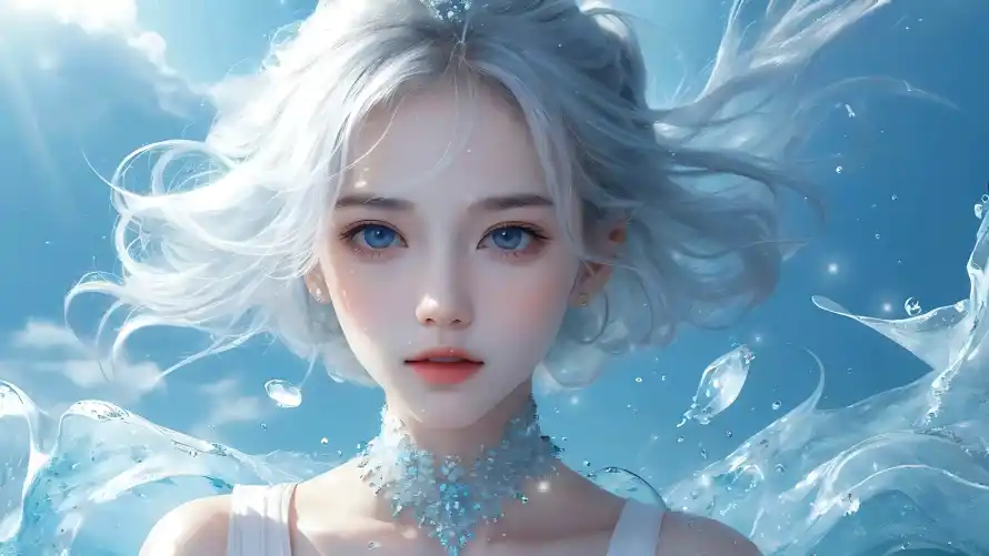 4k梦幻壁纸 - 海洋 - 美女 - 肖像「哲风壁纸」 4k梦幻壁纸 - 海洋 - 美女 - 肖像「哲风壁纸」