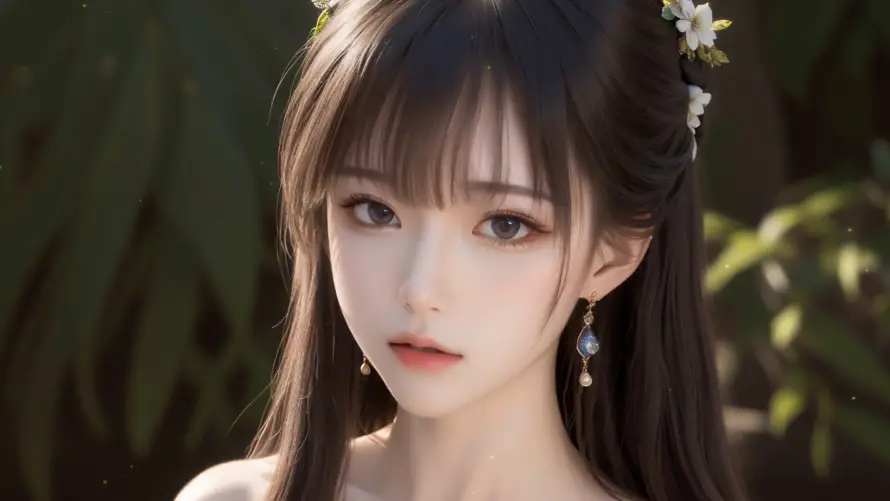 4k国风壁纸 - 少女 - 清纯 - 绿植「哲风壁纸」 4k国风壁纸 - 少女 - 清纯 - 绿植「哲风壁纸」